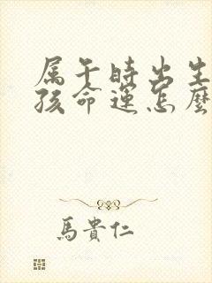 属午时出生的男孩命运怎么样封面