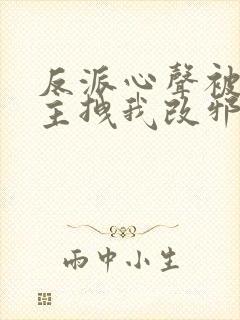 反派心声被听女主拽我改邪归正封面