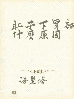 肚子下胃部疼痛什么原因