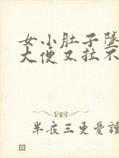 女小肚子坠疼想大便又拉不出来