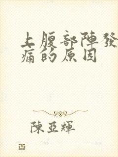 上腹部阵发性绞痛的原因