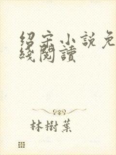 绍宋小说免费在线阅读