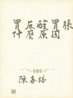 胃反酸胃胀气是什么原因