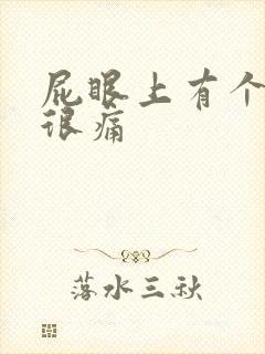 屁眼上有个肉球很痛