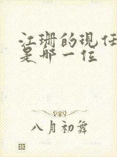 江珊的现任丈夫是哪一位