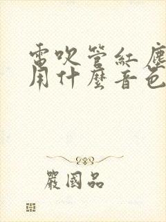 电吹管红尘情歌用什么音色