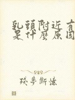 乳头附近有疙瘩是什么原因