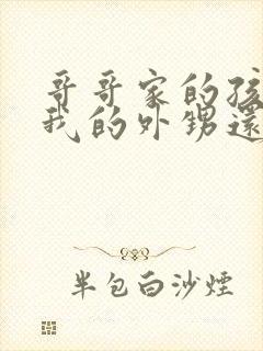 哥哥家的孩子是我的外甥还是侄子