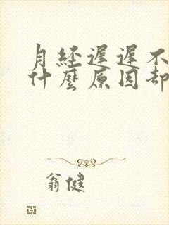 月经迟迟不来是什么原因却肚子疼