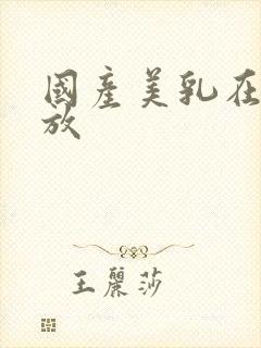 国产美乳在线播放封面