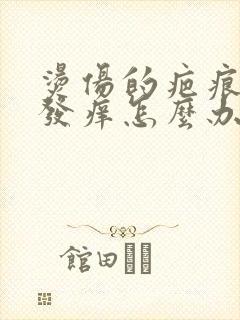 烫伤的疤痕疙瘩发痒怎么办封面