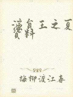 演员王之夏个人资料