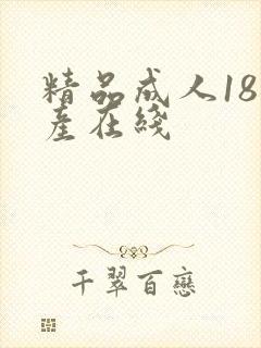 精品成人18国产在线