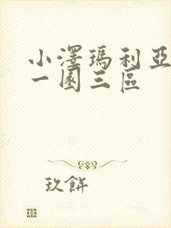 小泽玛利亚在线一园三区