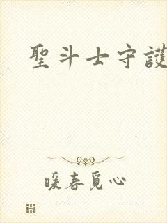 圣斗士守护圣衣封面