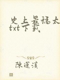 史上最稳太子爷txt下载