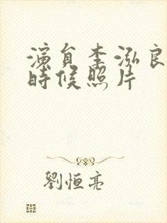 演员李泓良年轻时候照片