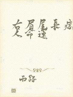 右眉尾长痣的女人命运