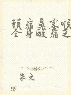 头痛鼻塞喉咙痛全身酸痛乏力吃什么药