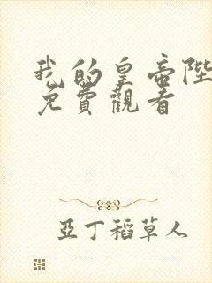 我的皇帝陛下一免费观看