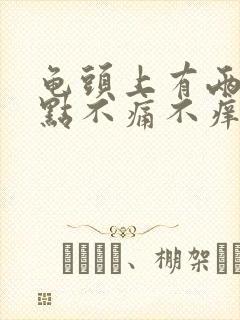 龟头上有两个红点不痛不痒封面