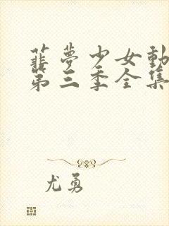 菲梦少女动画片第三季全集