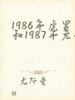 1986年虎男和1987年兔女婚姻如何