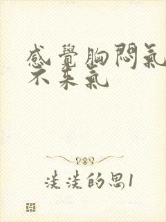 感觉胸闷气短上不来气