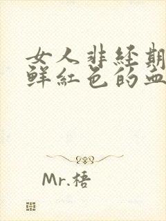 女人非经期出血鲜红色的血封面