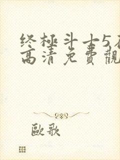 终极斗士5在线高清免费观看国语封面