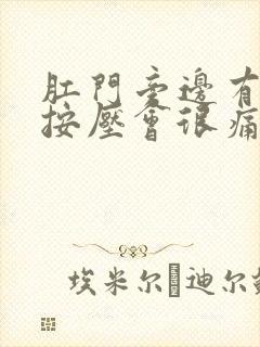 肛门旁边有肿块按压会很痛