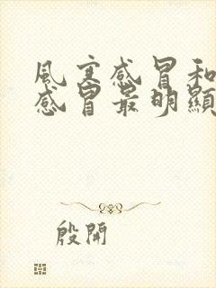 风寒感冒和风热感冒最明显的区别