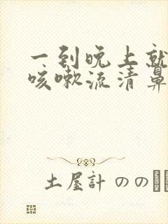 一到晚上就剧烈咳嗽流清鼻涕