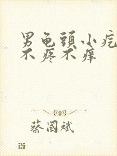 男龟头小疙瘩 不疼不痒