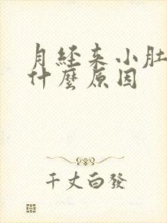 月经来小肚子疼什么原因