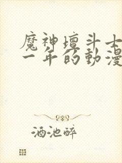 魔神坛斗士是哪一年的动漫