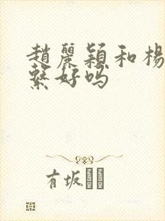 赵丽颖和杨颖关系好吗