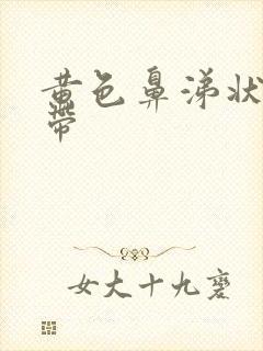 黄色鼻涕状的白带封面