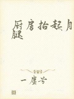 厨房抬起月月的腿封面