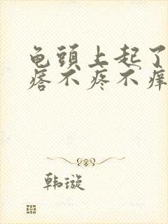 龟头上起了小疙瘩不疼不痒封面