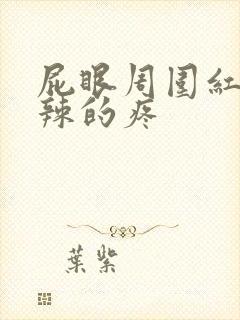 屁眼周围红火辣辣的疼