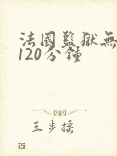 法国监狱无删减120分钟封面