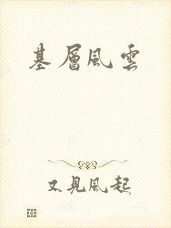 基层风云封面