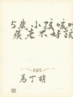 5岁小孩咳嗽有痰老不好该怎么办封面