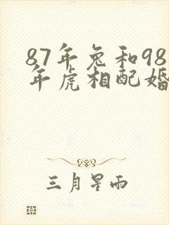 87年兔和98年虎相配婚姻如何