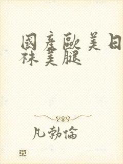 国产欧美日韩丝袜美腿封面