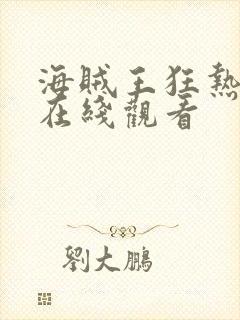 海贼王狂热行动在线观看