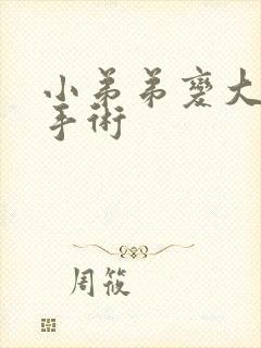 小弟弟变大变粗手术