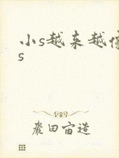 小s越来越像大s