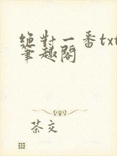 绝对一番txt笔趣阁